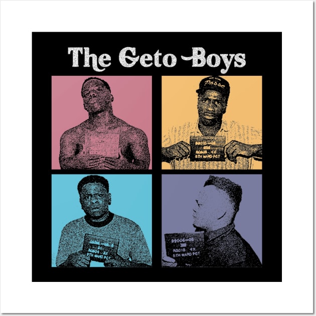 mugshot geto boys Wall Art by FRZoldSchool